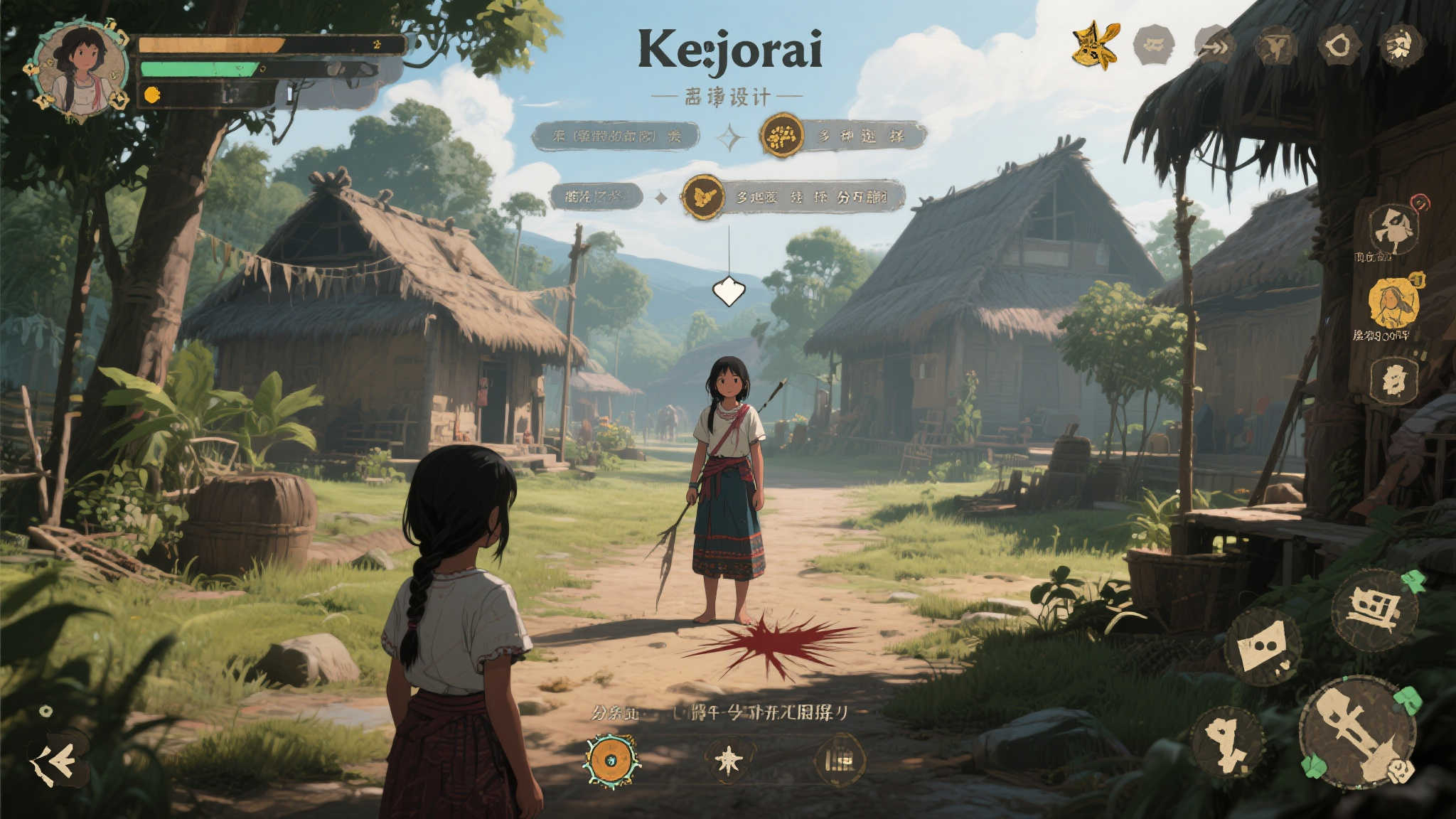 乡村少女勇闯树林，手绘动画《Kejora》揭秘解咒之旅！