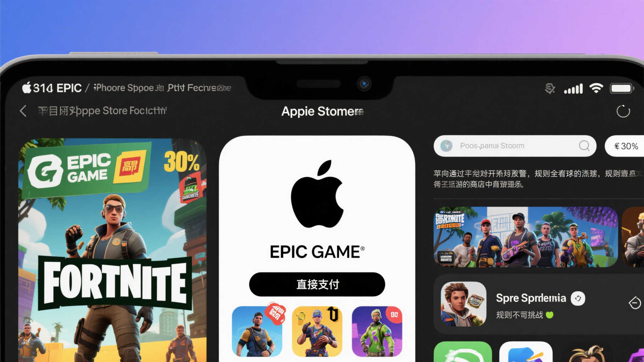 苹果重拳出击：全球范围内下架Epic当家力作《堡垒之夜》！