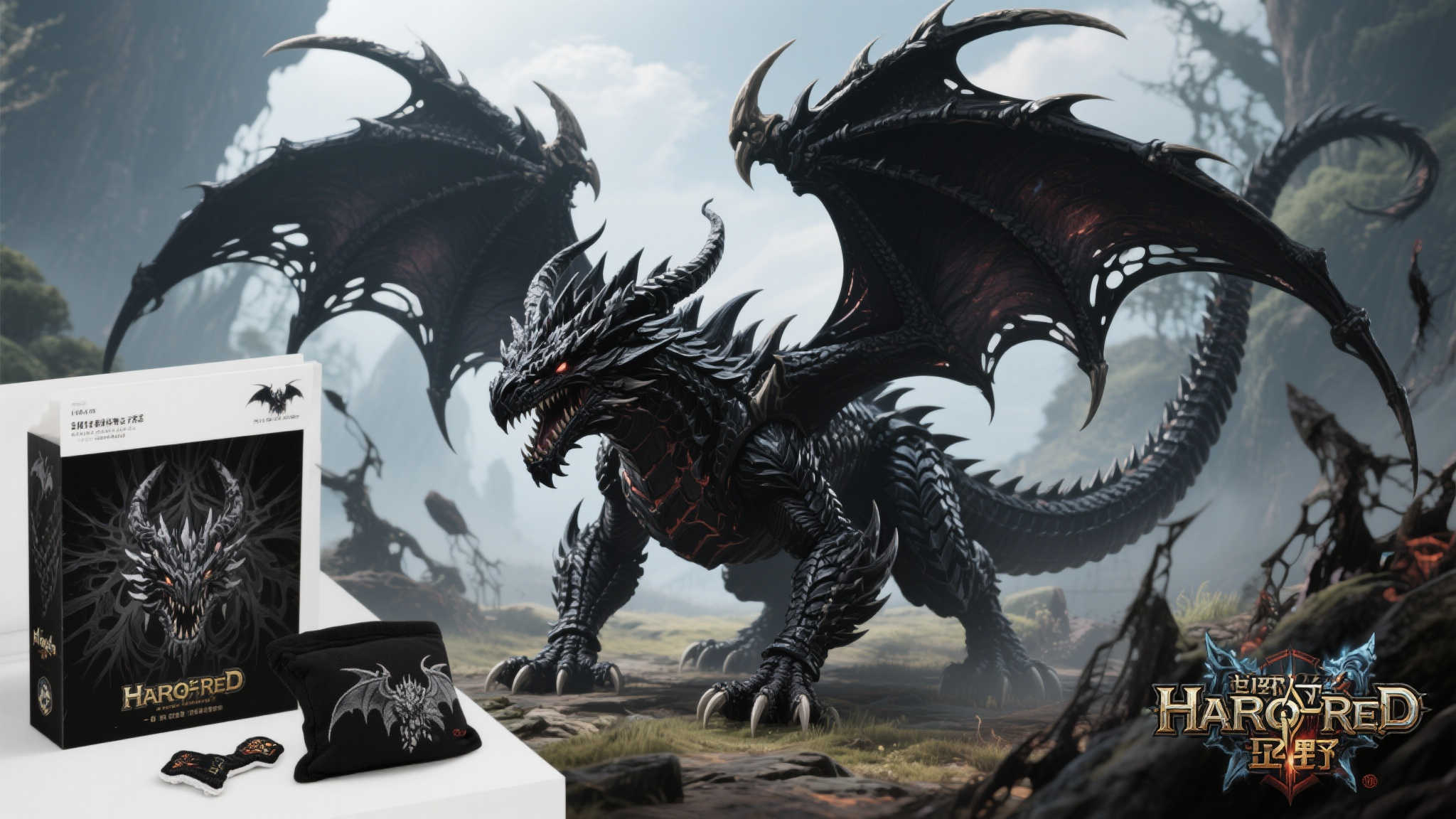 《怪物猎人》混沌黑蚀龙周边亮相 或将重现《荒野》舞台